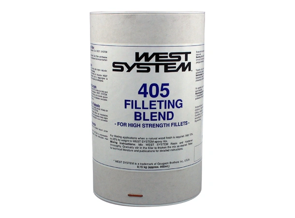 WEST SYSTEM 405 Filleting Blend 150 g til liming/fylling - trefarge